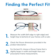 Load image into Gallery viewer, Fitover Sunglasses 'Glides' Midnight Oil - Grey Lens