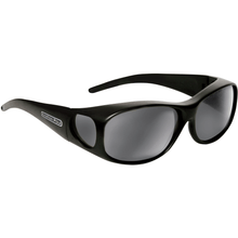 Load image into Gallery viewer, Fitover Sunglasses 'Element' Matte Black - Grey Lens