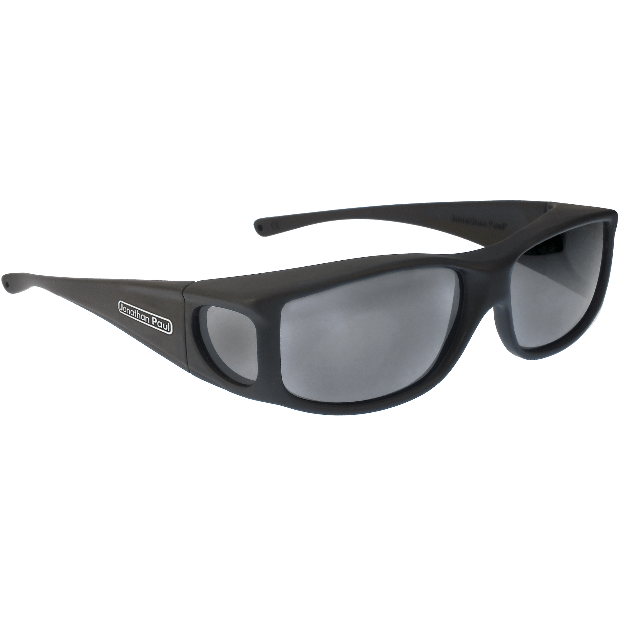 Fitover Sunglasses 'Jett' Matte Black Grey Lens Australia