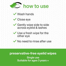 Load image into Gallery viewer, Opti-Soothe Preservative-free Eyelid Wipes (30 pack)