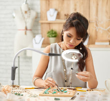 Load image into Gallery viewer, Daylight MAGnificent PRO 3-in-1 Magnifying Lamp