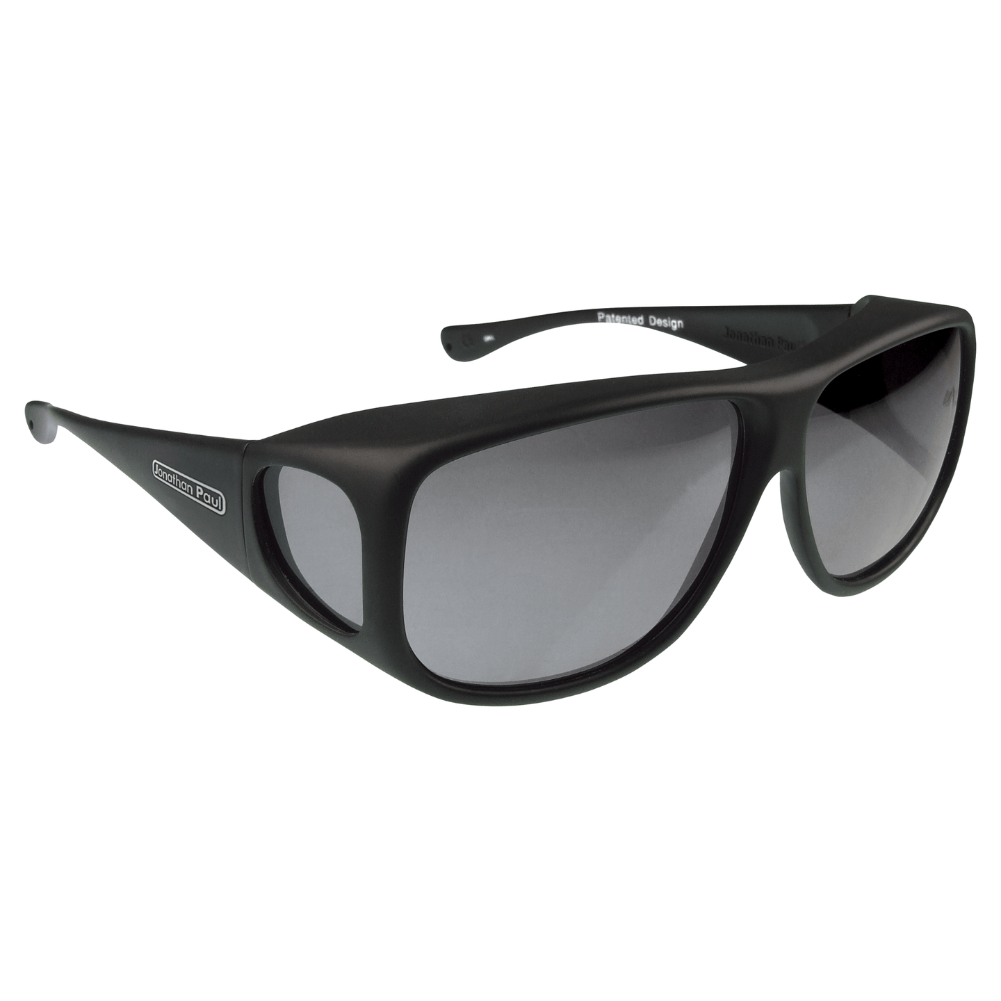 Fitover Sunglasses 'Aviator' Matte Black - Grey Lens