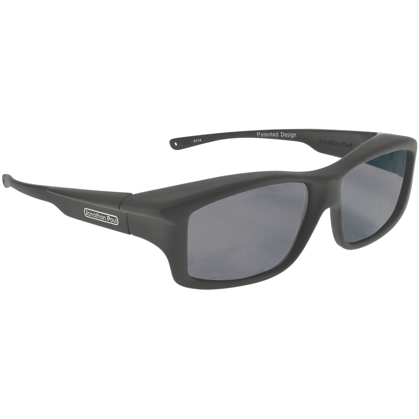 Fitover Sunglasses 'Yamba' Satin Black - Grey Lens