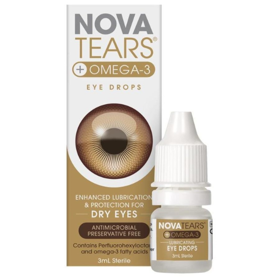 NovaTears®+ Omega-3 Eye Drops