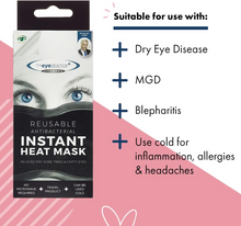 Load image into Gallery viewer, The Eye Doctor Click &amp; Go Instant Heat Mask

