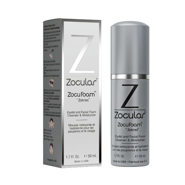 ZocuFoam Eyelid Cleanser and Moisturizer (50 ml)